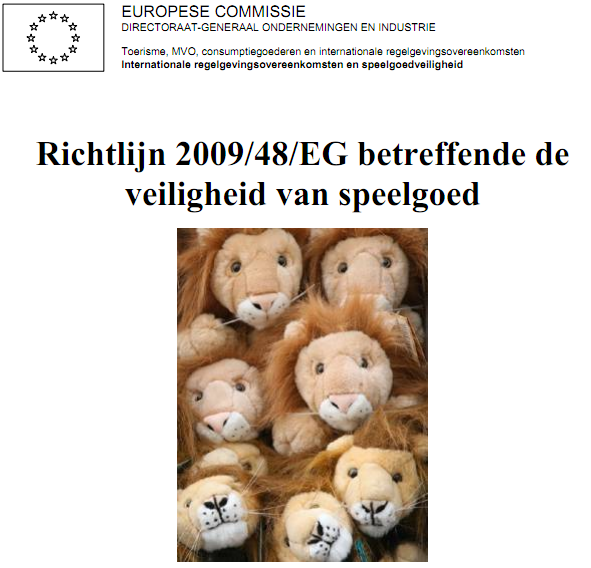 Reclameboek | Richtsnoeren voor de toepassing speelgoedrichtlijn Reclameboek | Richtsnoeren voor de toepassing speelgoedrichtlijn